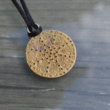 Load image into Gallery viewer, Bronze Mandala Necklace
