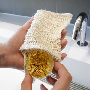 Soap Saver | Exfoliating Sisal Bag, Pouch | Zero Waste Gifts