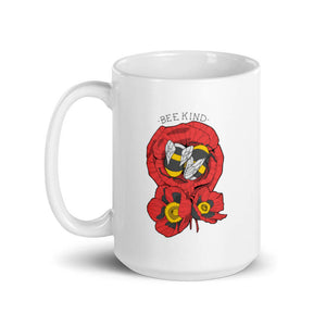 Bee Kind Ceramic Mug 15oz