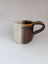 Load image into Gallery viewer, Cream and brown Ceramic Mug
