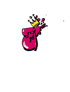 KING JJUICE Logo sticker