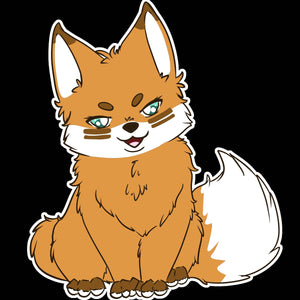 Red Fox - Vinyl Sticker