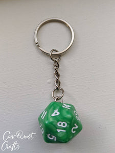 D20 Dice Key chain