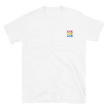 Load image into Gallery viewer, Valid. Tee (Gender neutral) - Pansexual flag embroidery
