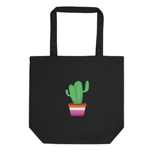 Lesbian plant tote bag