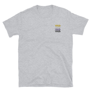Valid. Tee (Gender neutral) - Non-Binary flag embroidery