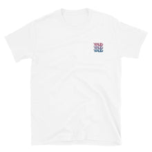 Load image into Gallery viewer, Valid. Tee (Gender neutral) - Bisexual flag embroidery
