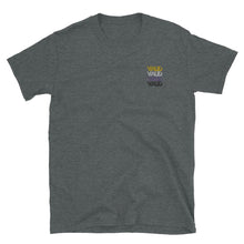 Load image into Gallery viewer, Valid. Tee (Gender neutral) - Non-Binary flag embroidery
