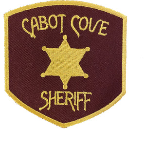 Cabot Cove Sheriff Iron-on 3" Patch