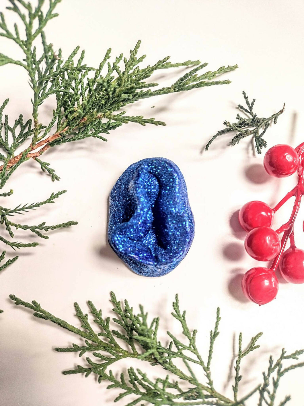 Vulva Ornament - Blue