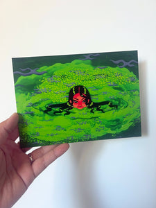 Swamp Goddess postcard