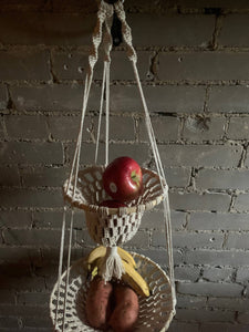 Macrame Fruit Basket