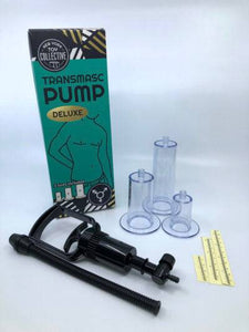 Trans Masc Pump Deluxe - Includes 3 cylinder sizes - urBasics
