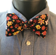 Load image into Gallery viewer, Autumn Floral Bow Tie and Pocket Square

