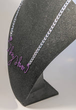 Load image into Gallery viewer, They/Them Talisman Necklace - Purple
