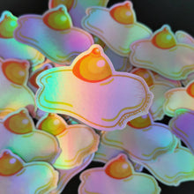Load image into Gallery viewer, Food-Genital/Vulva/Nipple Permanent Holographic waterproof Stickers
