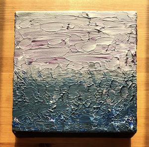 "Turbulent Waves" - Original Acrylic Painting