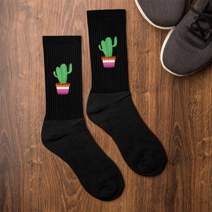 Plant socks (Lesbian colour palette)