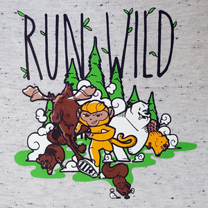 Run Wild kids T-Run Little Monkey