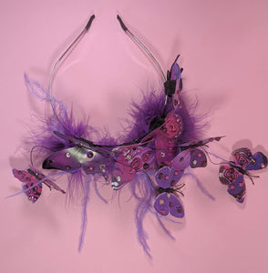 Evolve Butterfly Headband - Purple