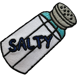 Salty Stick-On Patch
