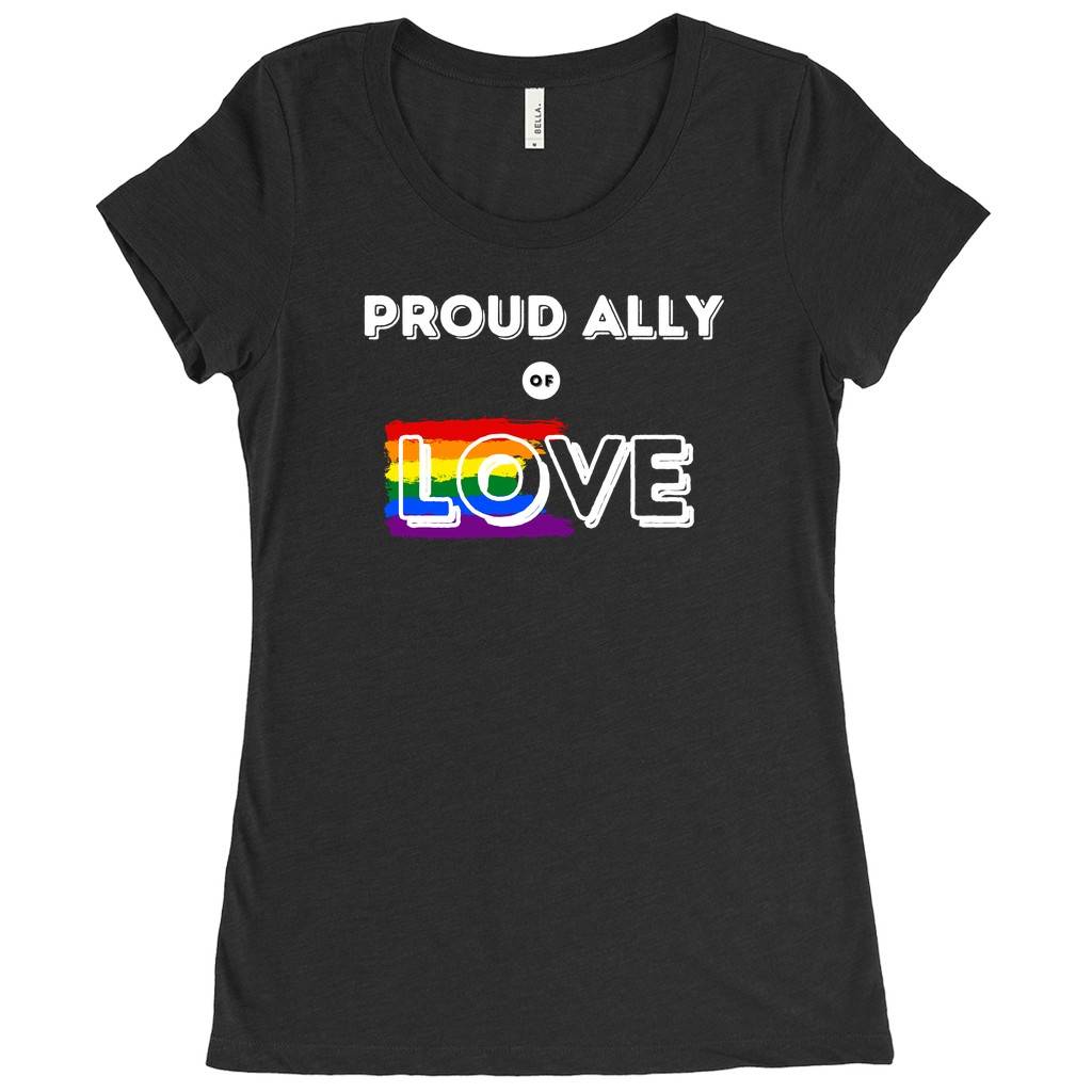 Proud Ally Fitted T-Shirt