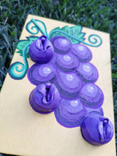 Load image into Gallery viewer, Grape Vulva Painting
