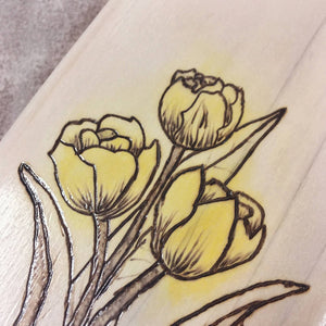 Yellow Tulips - Rectangle