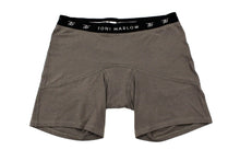 Load image into Gallery viewer, Toni Marlow Clothing Underwear T.O.M. (Time Of Month) Boxer Briefs - Bamboo Period Underwear Charcoal Grey / XS
