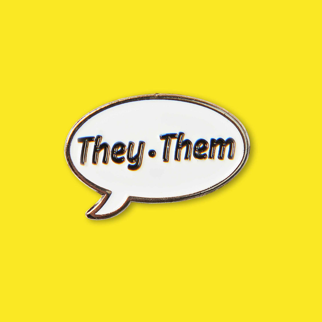 Pronouns Pin: They/Them - urBasics