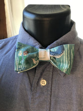 Load image into Gallery viewer, Mermaid Bow Tie and Gingham Pocket Square
