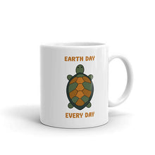 Load image into Gallery viewer, Earth Day Every Day Ceramic Mug 11oz
