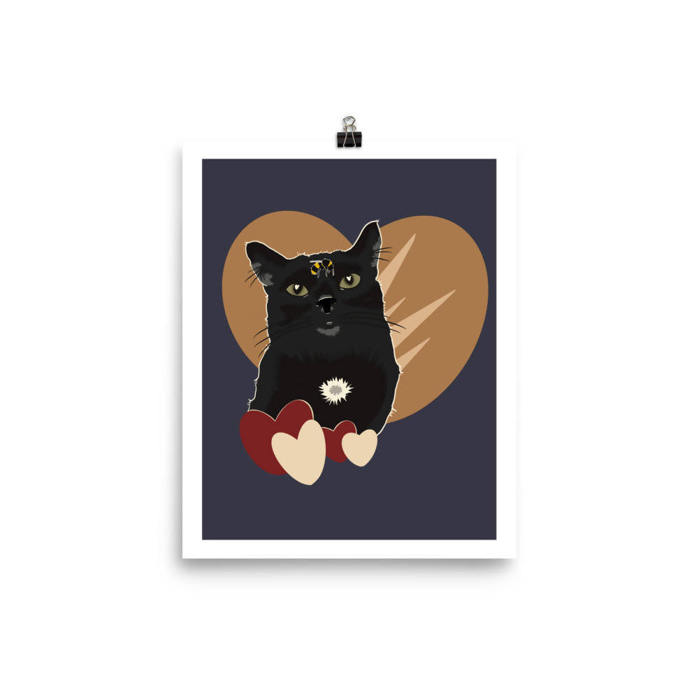 Cat Love Poster