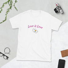 Load image into Gallery viewer, Love is Love Gender Neutral T-shirts
