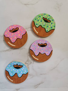Pride Flag Donut Magnets
