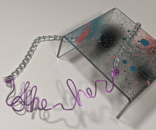 Load image into Gallery viewer, She/Her Talisman Necklace - Purple
