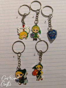 Video Game Inspired Key chains